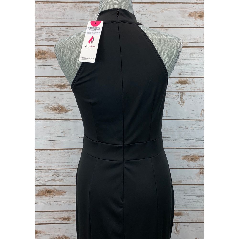 Berydress Sleeveless Halter Neck A-Line Dress - Picture 5 of 8